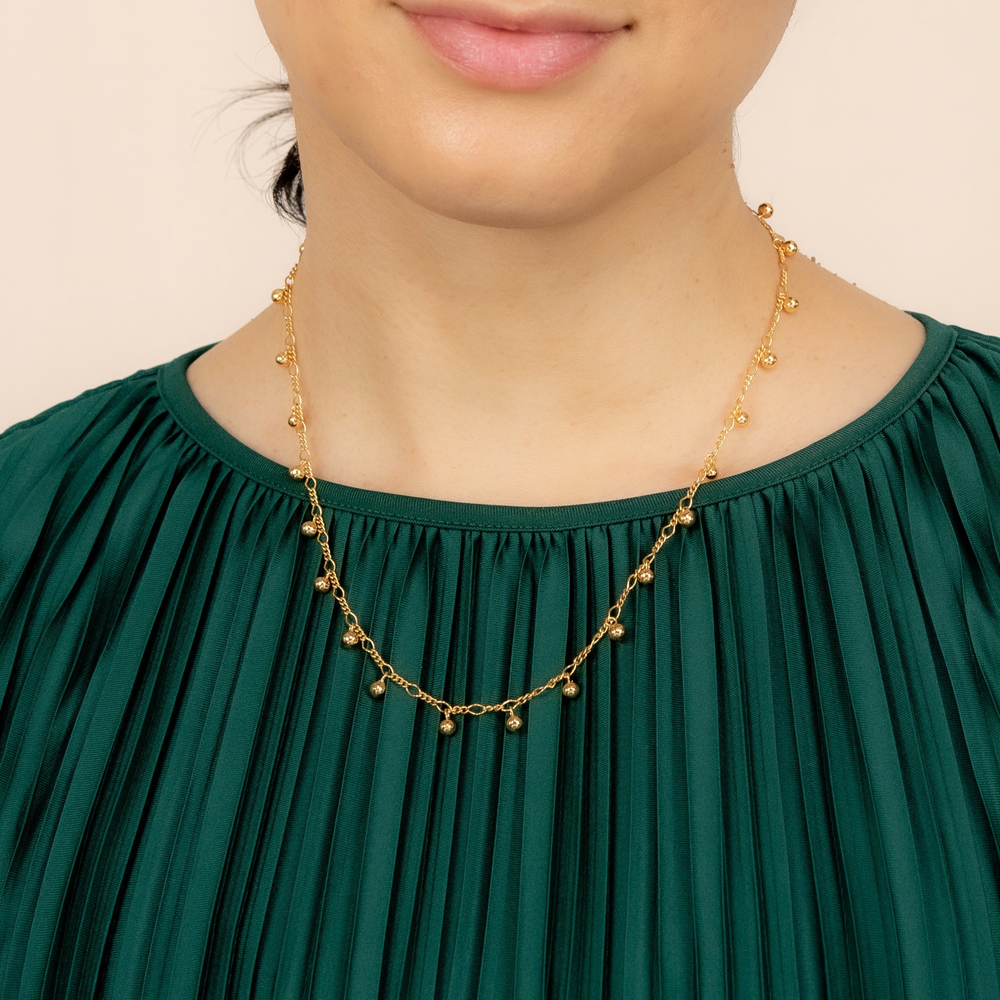 Beaded Fringe Necklace