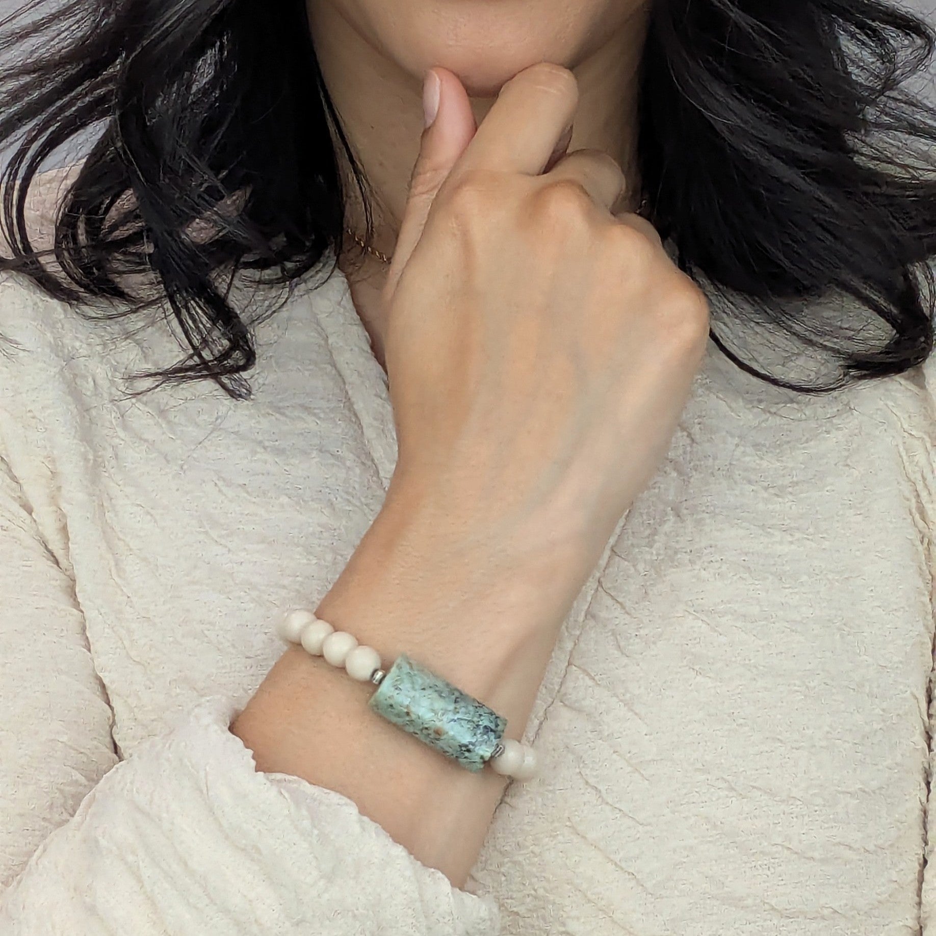 Bold Turquoise Energy Bracelet